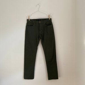 Brand New J. Crew Women's Flex Slim Green Pants W30 NWT